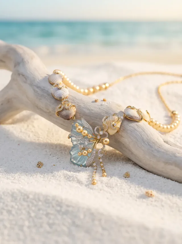 Butterfly Cove Necklace — Sankesh Surana