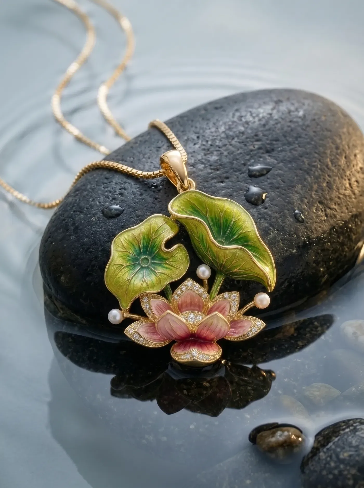 Lotus Garden Pendant