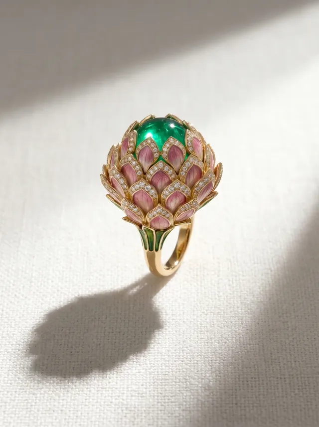Lotus Radiance Ring