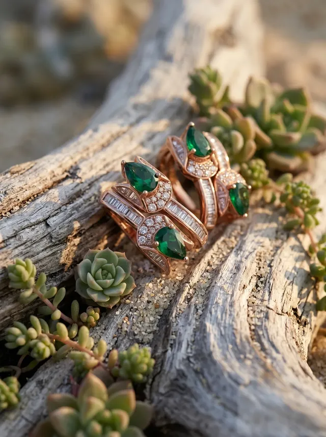 Nature Fold Earrings — Sankesh Surana
