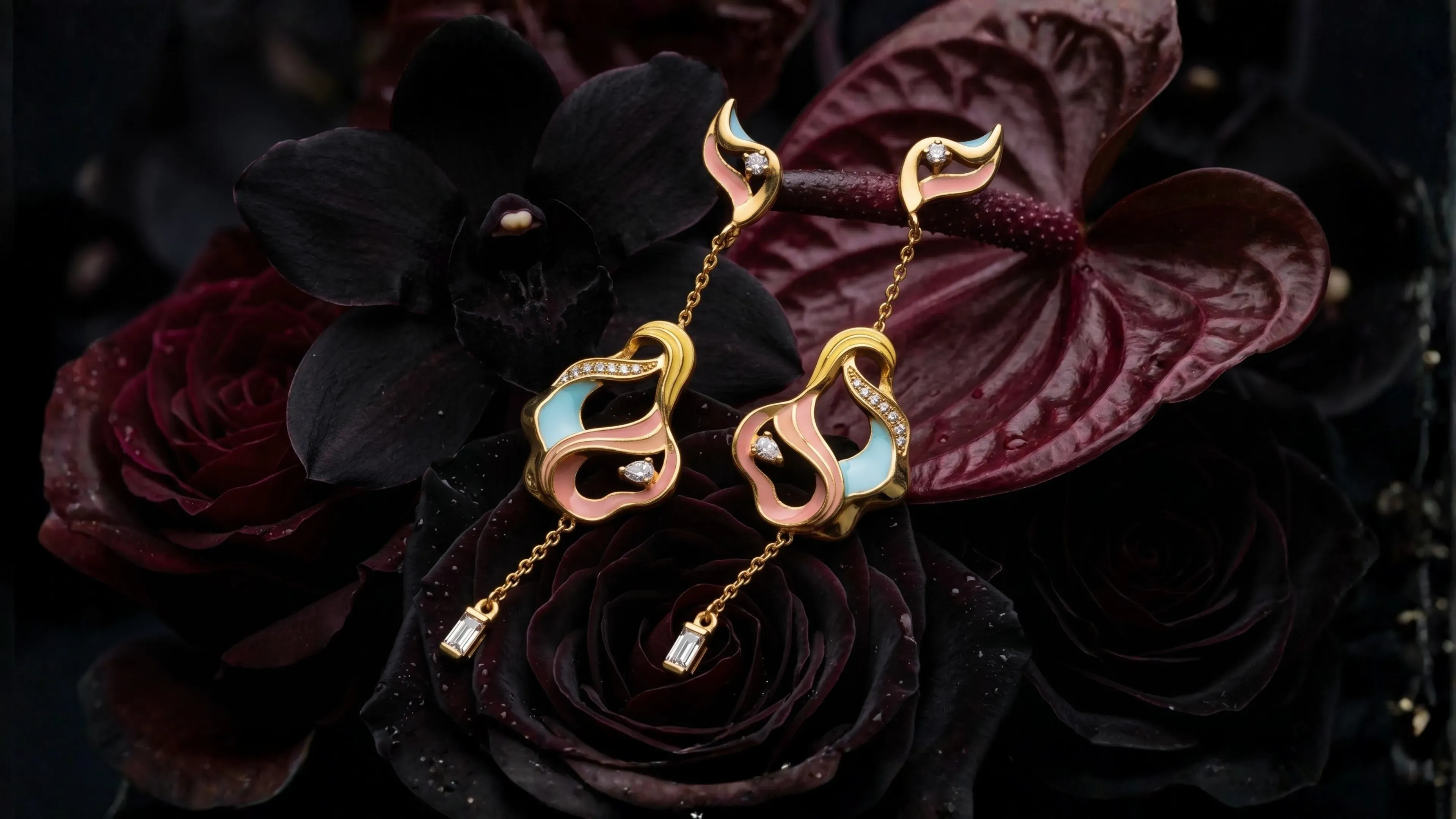 Gold plated silver jewellery from the Silver Theory collection