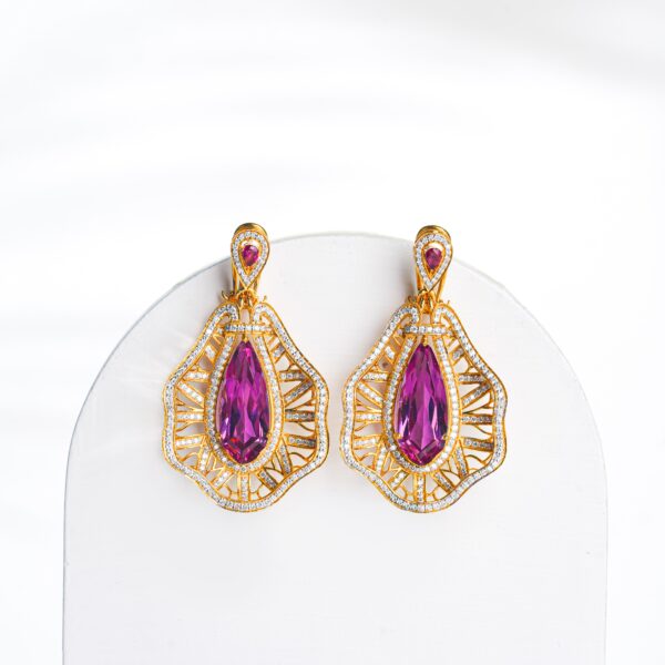 Mor Earrings